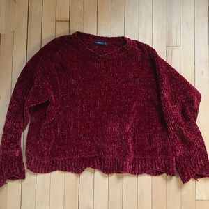 ZARA CHENILLE SWEATER